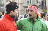 I Trail Terra de Comtes i Abats (sortida) Jordi Gamito, guanyador de la Trail Terra de Comtes (32 km). Foto: Arnau Urgell