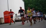 I Cursa de les Quatre Ermites de Ripoll Els corredors recorrent els primers metres de la cursa. Foto: Arnau Urgell