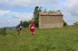 I Cursa de les Quatre Ermites de Ripoll Toni López i Miquel Tarré, al seu pas per Sant Roc. Foto: B&B Sports