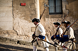 Recreació de la Guerra de Successió a Girona Recreació històrica de la guerra de successió.