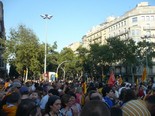 Manifestació 10-J: les fotos dels ciutadans Marea humana. Foto: Martí Urgell