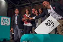 Eleccions 27-S: míting de Junts pel Sí a Figueres 