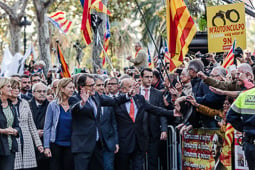Imputats 9-N: declaració d'Artur Mas i concentració de suport 
