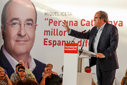 Eleccions 27-S: míting del PSC a Terrassa 