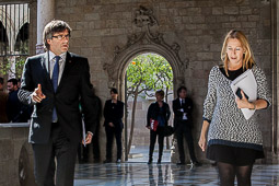 Cimera per fer front als desnonaments al Palau de la Generalitat 