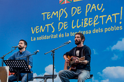«Temps de pau, vents de llibertat»: Arnaldo Otegi a Barcelona 
