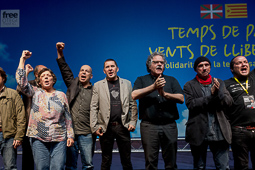 «Temps de pau, vents de llibertat»: Arnaldo Otegi a Barcelona 