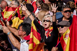 Manifestació per la unitat d'Espanya a Barcelona 