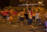 Violència espanyolista per celebrar el Mundial 