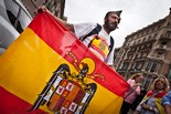 12-O: Ultres espanyolistes a la manifestació de la plataforma D'Espanya i catalans 