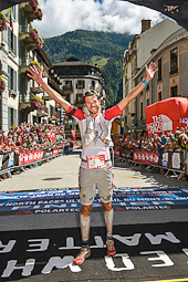 Ultratrail del Mont Blanc-Chamonix 2014 François d'Haene, guanyador UTMB 2014. Foto: © The North Face® Ultra-Trail du Mont-Blanc® - Pascal Tornaire