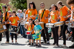 Festa Major de Sant Quirze de Besora 2015: cercavila de gegants 