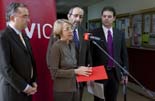 Trobada d’alcaldes per parlar de la línia de tren Vic-Puigcerdà 
