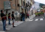 Flama del Canigó a Ripoll amb cadena humana per la independència, 2013 