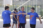 Partits de futbol i bàsquet entre periodistes i regidors de Terrassa 