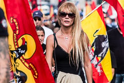 12-O: manifestació feixista de Montjuïc 
