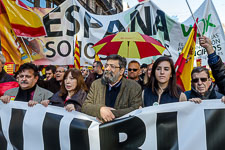 Manifestació en defensa de la Constitució a Barcelona 