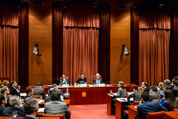 Compareixença d'Artur Mas a la comissió sobre frau fiscal 