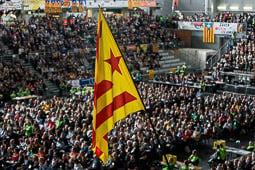 Les millors fotos de la setmana de Nació Digital   Assemblea General Ordinària de l'ANC a Lleida.</br>Foto: Adrià Costa