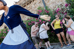 Les millors fotos de la setmana de Nació Digital Els gegants de Maials protagonitzen la Festa Catalana del Castell de Montjuïc.</br> Foto: Adrià Costa