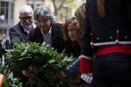 Diada Nacional 2015: Ofrena floral a Rafael Casanova 