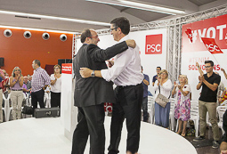Eleccions 27-S: míting del PSC a Sabadell 