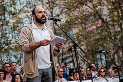 Manifestació per l'alliberament de Sànchez i Cuixart  