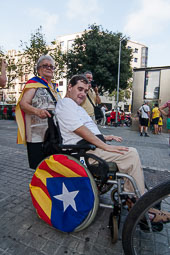 Via Catalana 2014: trams 50, 51 i 52 
