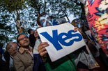 El #YesScotland vibra als carrers d'Edinburgh 