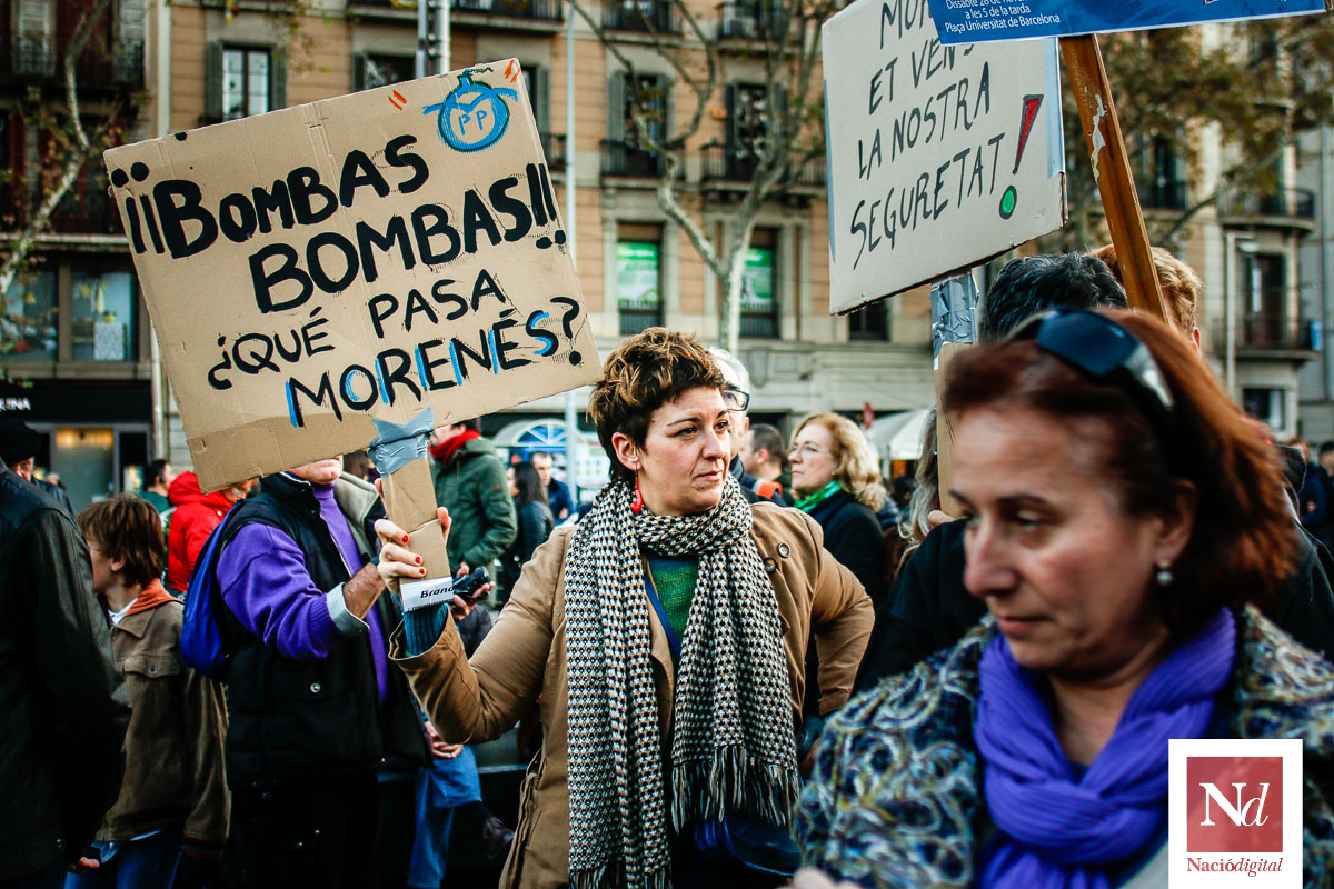 Manifestació contra la guerra: «Mai més»  