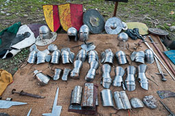 Mercat Medieval de Vic 2014: campament de setge 