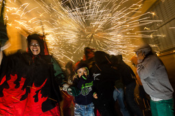 Correfoc de la festa major de Seva, 2015 