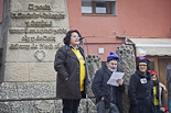 Cadena humana a Folgueroles en defensa del català a l'escola 