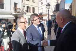Visita del president Carles Puigdemont a Sitges 